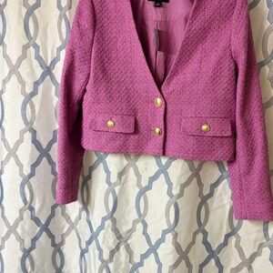 Women's Pink Tweed Jacket